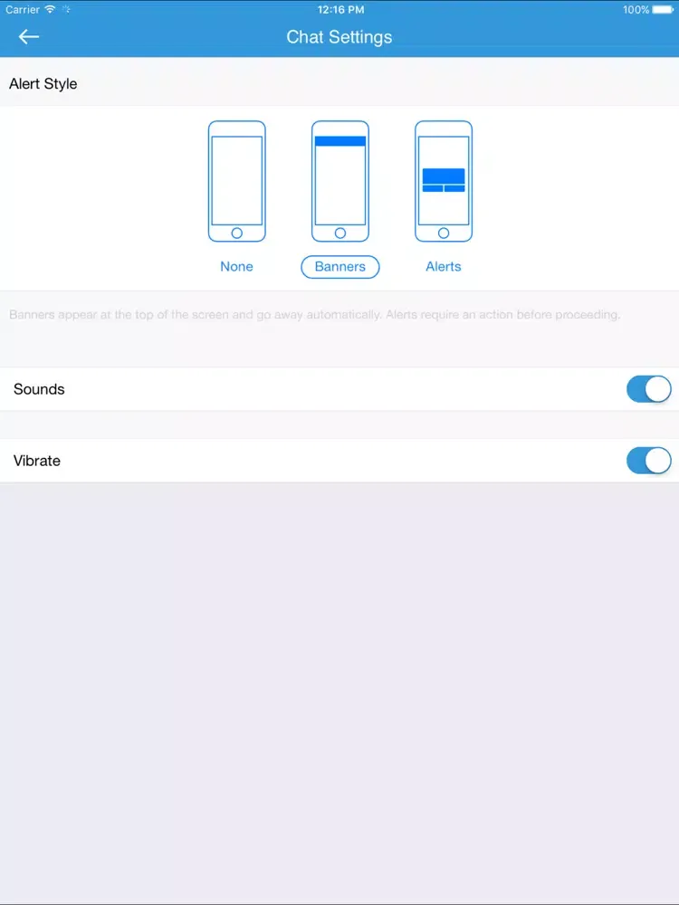 Zrzuty ekranu PlutoChat iPad 