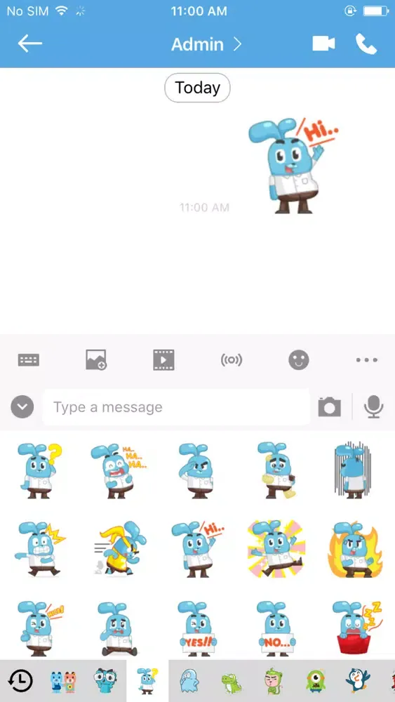 Zrzuty ekranu PlutoChat