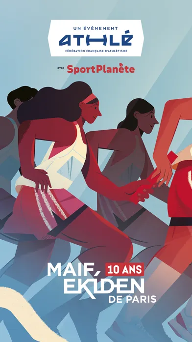 Captures d'écran de MAIF Ekiden de Paris