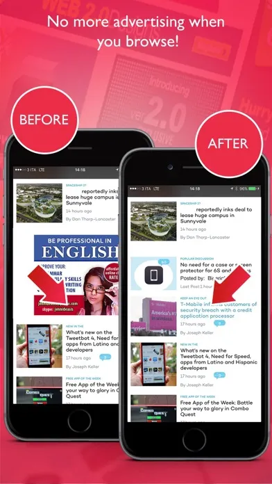 Block advertising Pro- remover スクリーンショット