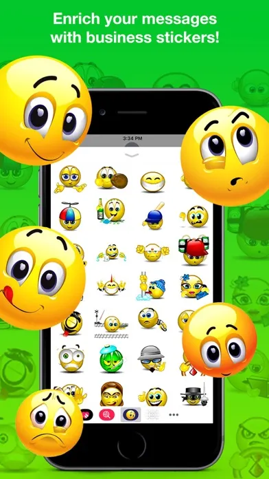 Animated Emoji Stickers Pro Ekran Görüntüleri