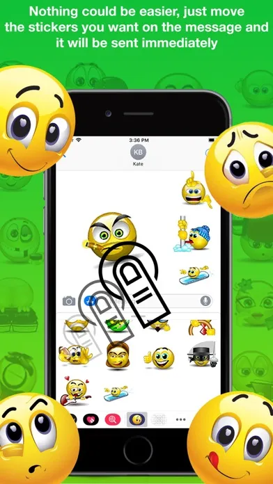 Animated Emoji Stickers Pro Ekran Görüntüleri