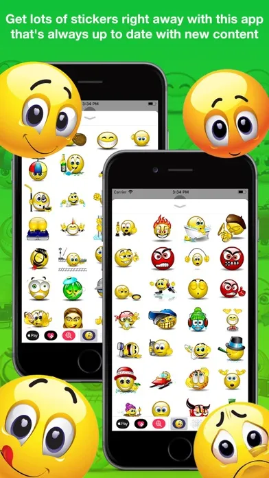 Animated Emoji Stickers Pro Ekran Görüntüleri