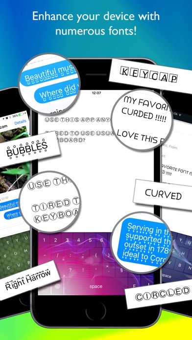 Cool Font Keyboard Screenshots