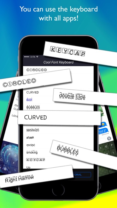 Cool Font Keyboard Screenshots