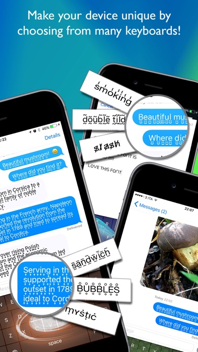 Cool Font Keyboard Screenshots