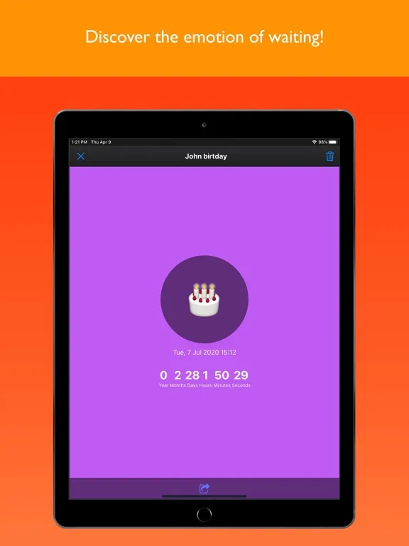 صور Countdown - count down to iPad 