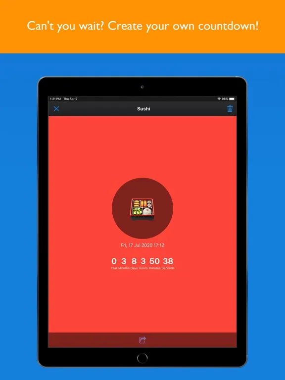 صور Countdown - count down to iPad 