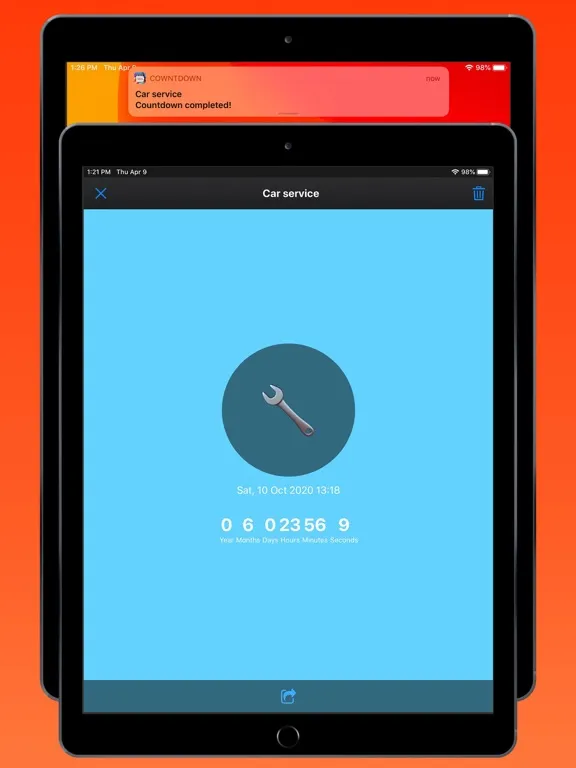 صور Countdown - count down to iPad 