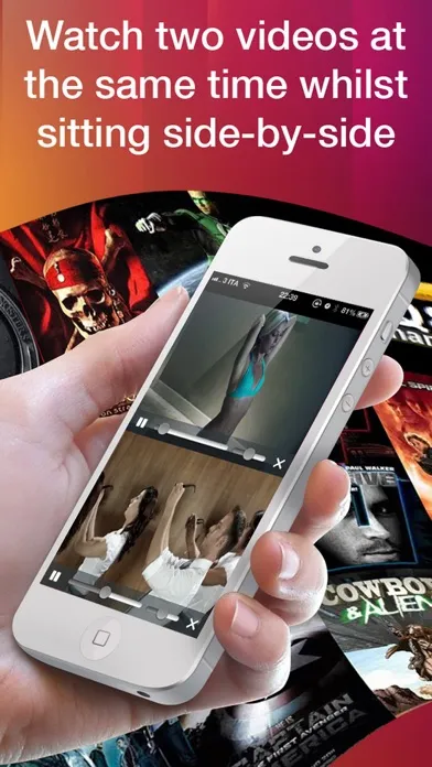 Captures d'écran de Double Video Player Pro