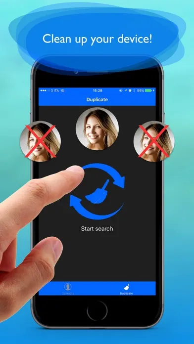 Easy Cleaner Contacts Pro应用截图