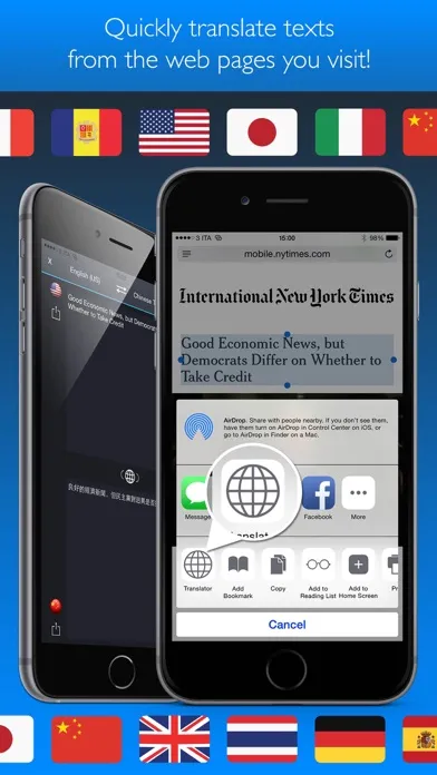 Internet Translator Simple سکرین شاٹس