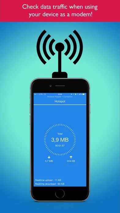 Hotspot Monitor Pro Data Usage应用截图