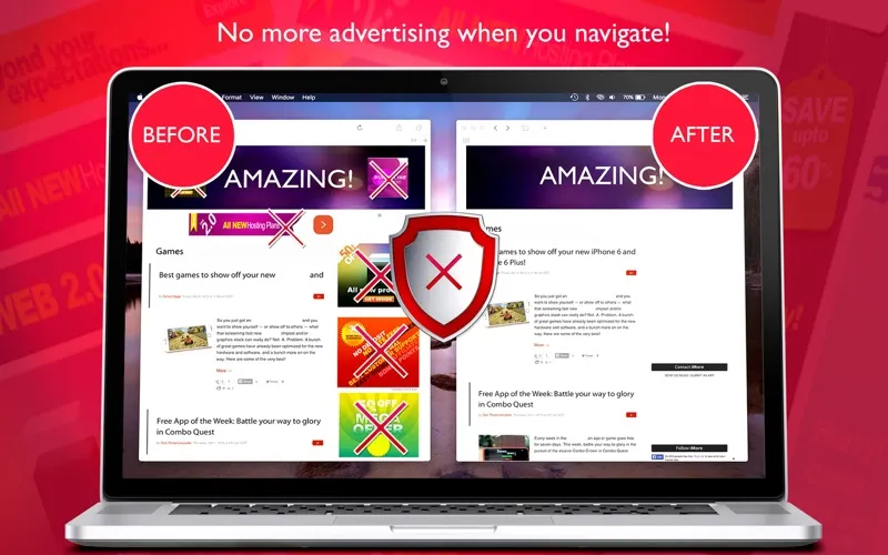 ภาพหน้าจอของ Block advertising | Ad remover