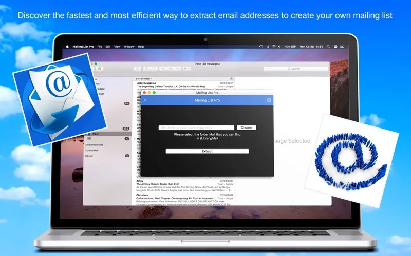 Mailing List Pro ( Email extractor ) 스크린샷