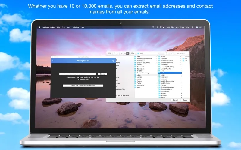 Mailing List Pro ( Email extractor ) 스크린샷