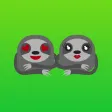 Sloth Stickers . Sloth Stickers .