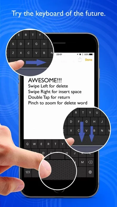 Tangkapan layar Swipe Keyboard Pro