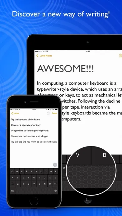 Tangkapan layar Swipe Keyboard Pro