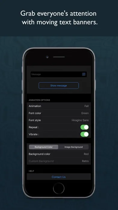 Скриншоты TEXT Animation Banner