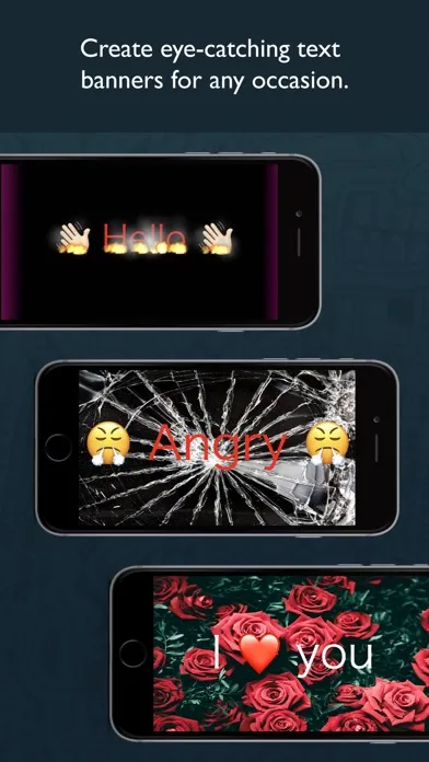 Скриншоты TEXT Animation Banner