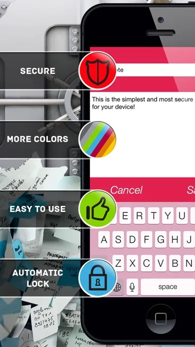 Скриншоты Secure Notes Professional