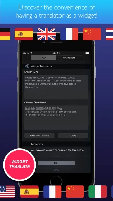 Widget Translator Pro language स्क्रीनशॉट