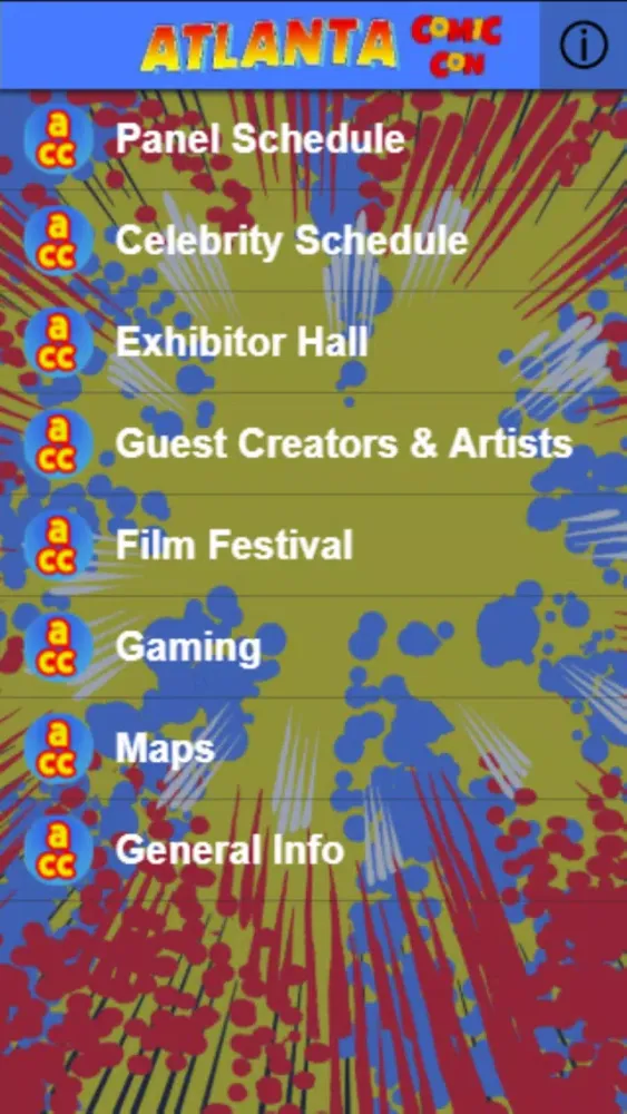 Atlanta Comic Con应用截图