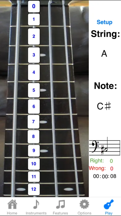 Bass Fretboard Addict Lite 스크린샷