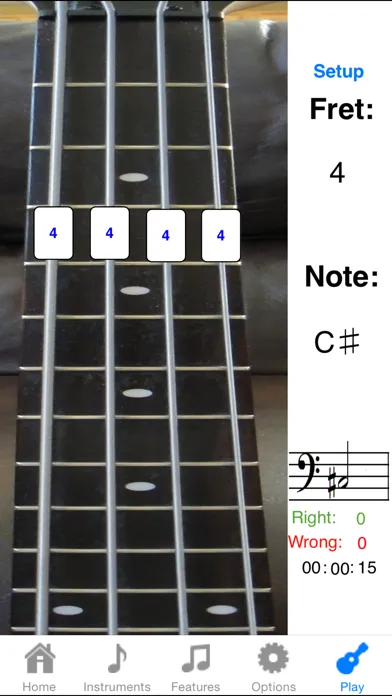 Bass Fretboard Addict Lite 스크린샷