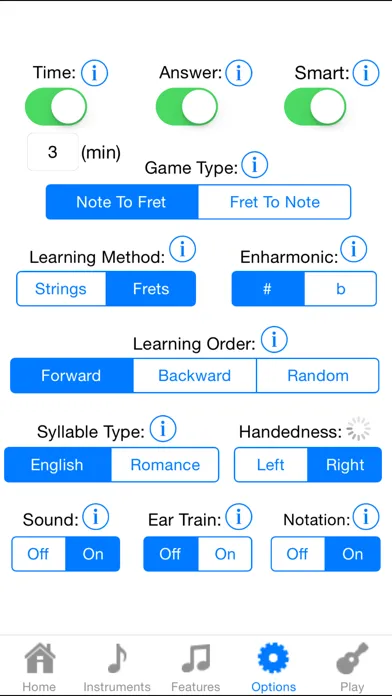 Bass Fretboard Addict Lite 스크린샷