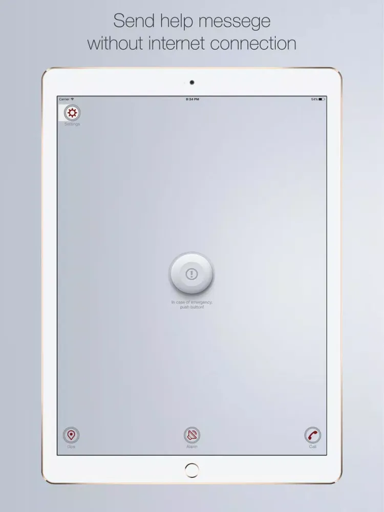 Panic button (Official) iPad 应用截图