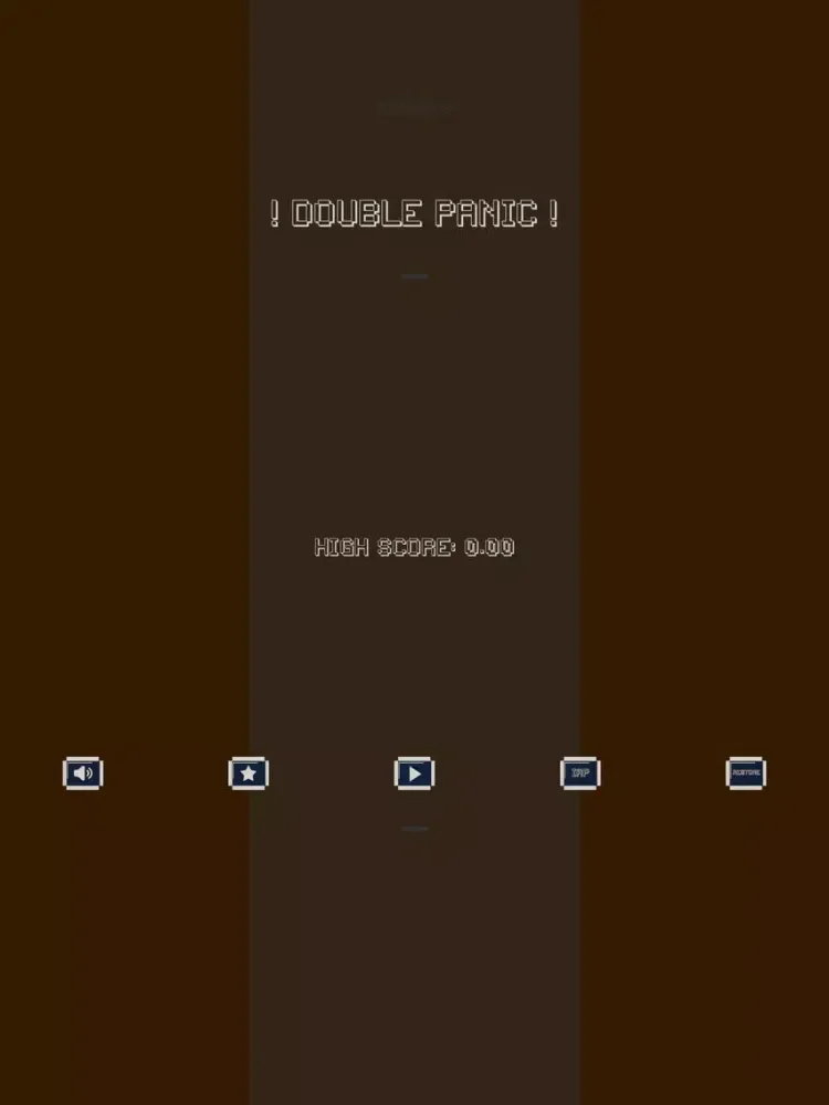 Double Panic - The Color Paddle Ball flip iPad  스크린샷