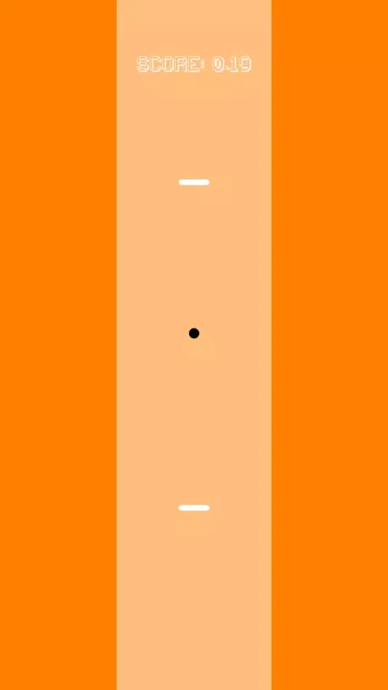 Double Panic - The Color Paddle Ball flip 스크린샷