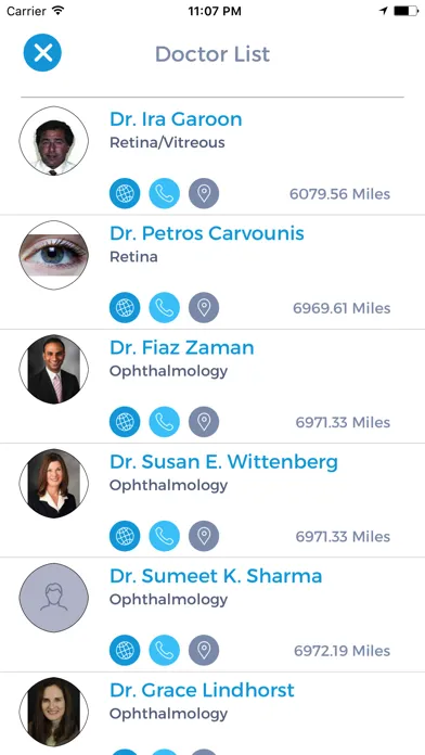 Eyecare- Amsler Grid Eye Test سکرین شاٹس