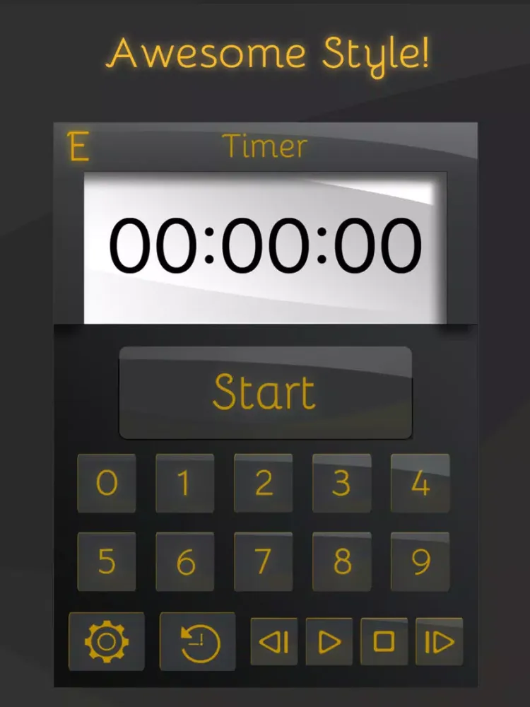 Engage Countdown Timer - Listen to your songs, 15+ alarms and auto-restart & vibrate. Keep track of your workouts and tasks. iPad  스크린샷