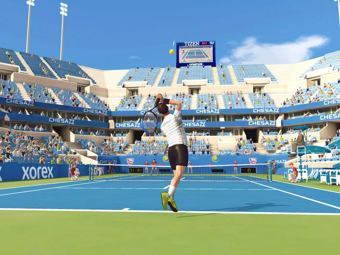 Tangkapan skrin First Person Tennis - The Real Tennis Simulator iPad 
