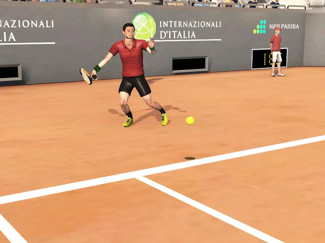 Tangkapan skrin First Person Tennis - The Real Tennis Simulator iPad 