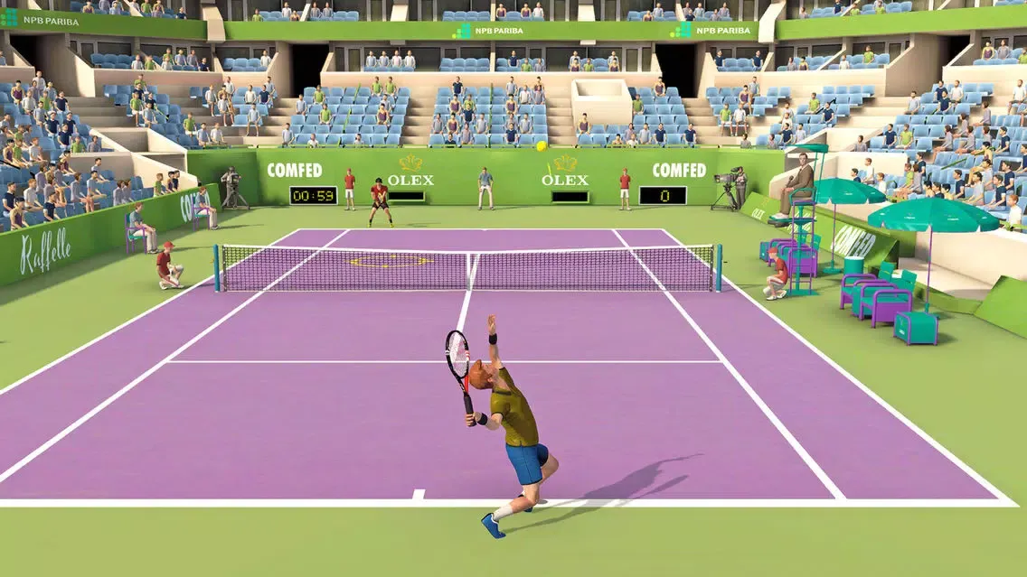 Tangkapan skrin First Person Tennis - The Real Tennis Simulator