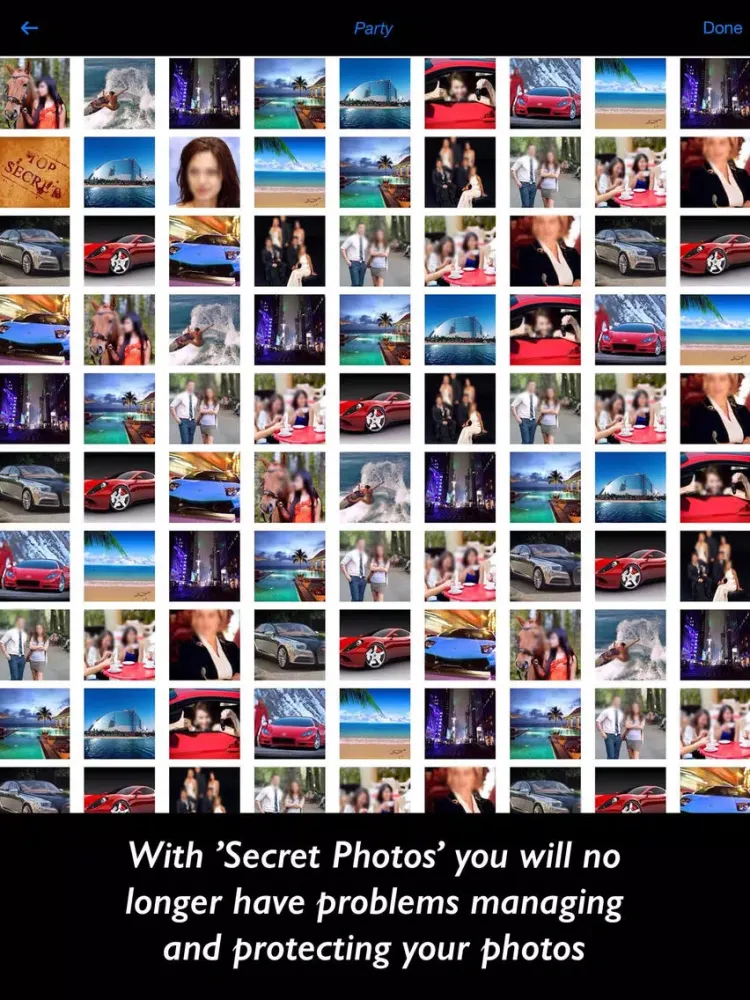 Secret Photos ! iPad 应用截图