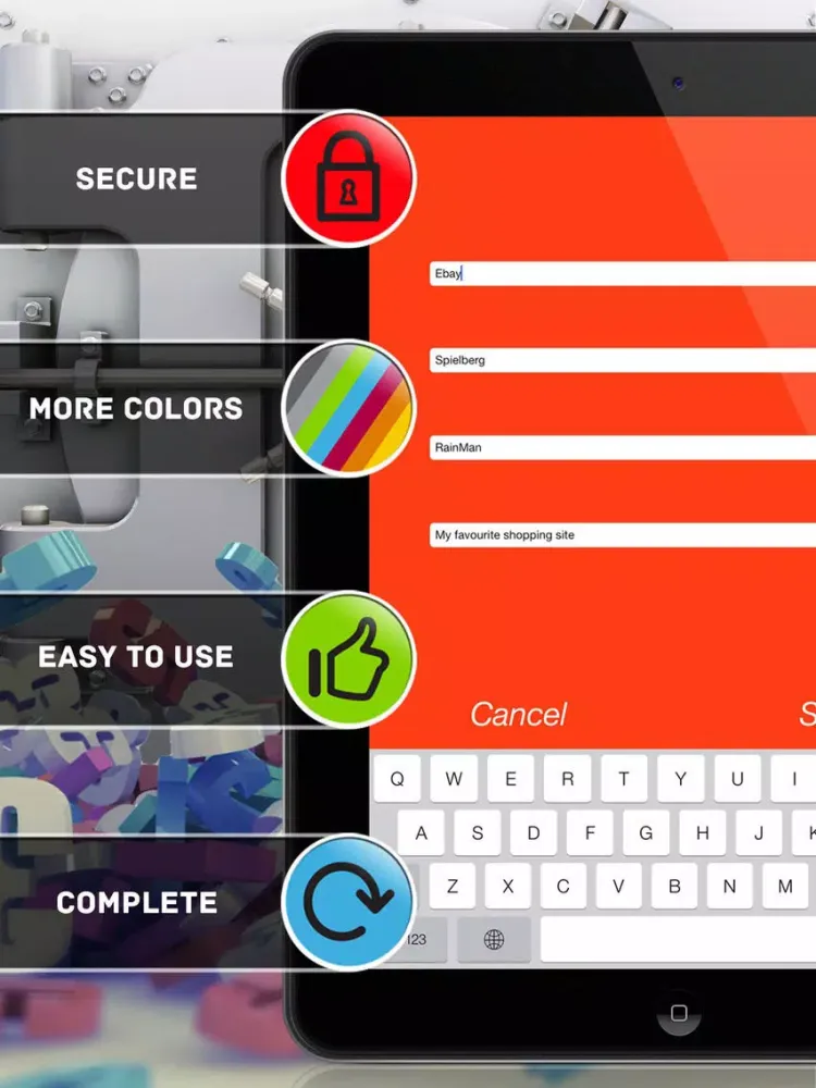 Tangkapan layar Password Protection ! iPad 