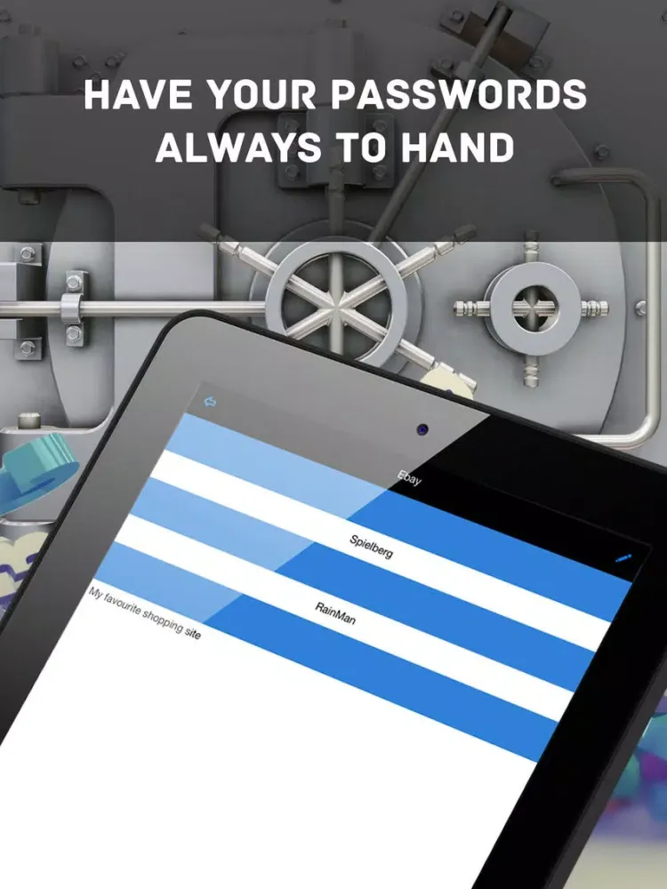 Tangkapan layar Password Protection ! iPad 