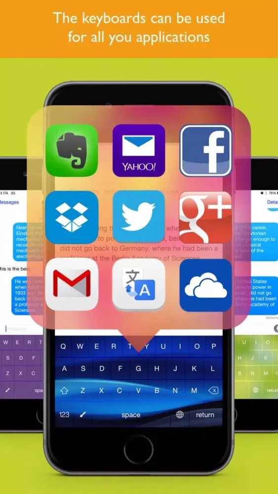 Colored Keyboards 스크린샷