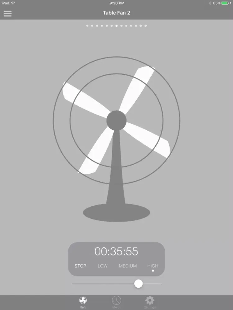 Sleep Fan - Night Noise Sounds iPad  स्क्रीनशॉट