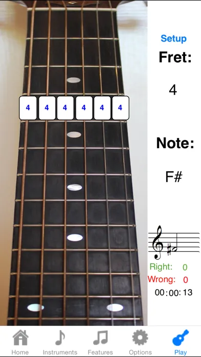 Guitar Fretboard Addict應用截圖