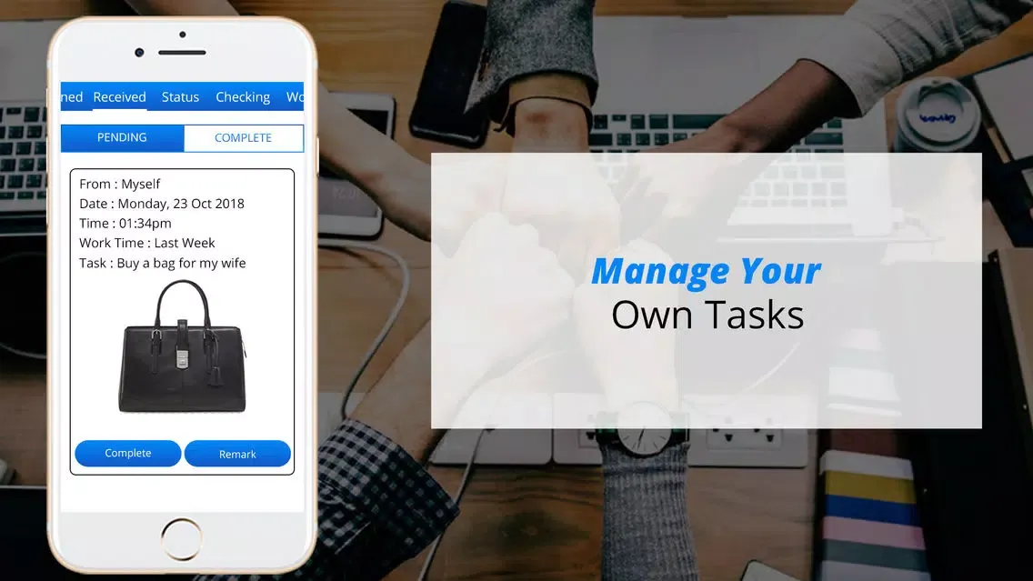 Скриншоты HR Task Management Assignment