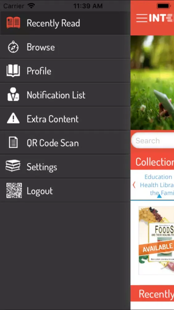 Capturas de pantalla de Intebooks