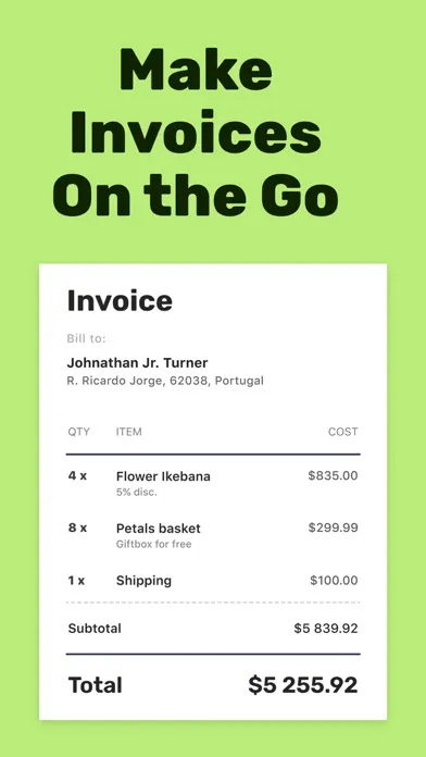 Invoice Maker・Estimates App应用截图