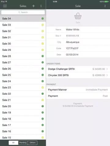 Screenshot di Mini Negócio iPad 