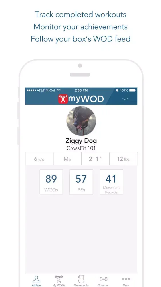 myWOD — #1 WOD Log for XF Style Workouts Screenshots